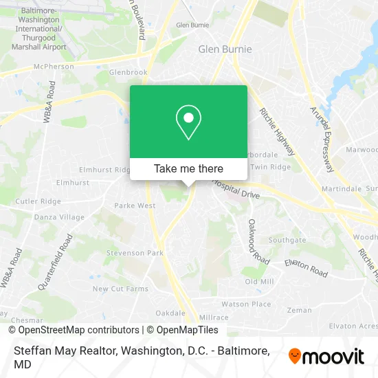 Steffan May Realtor map
