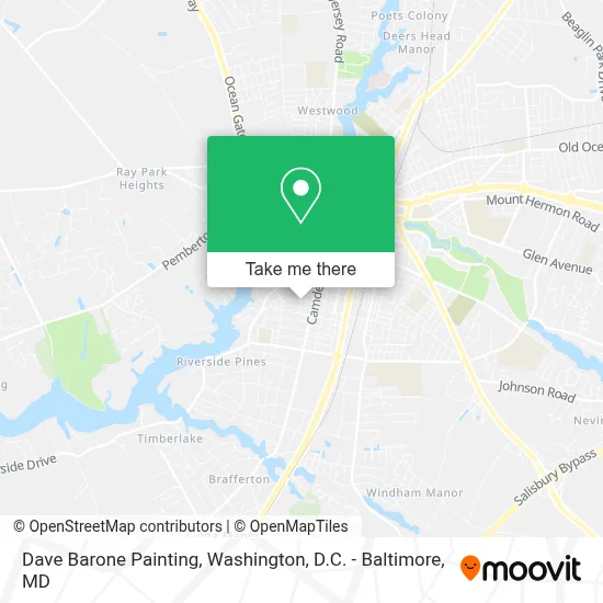 Dave Barone Painting map