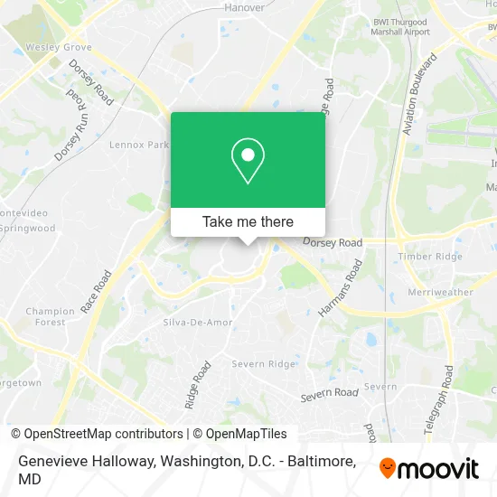 Genevieve Halloway map
