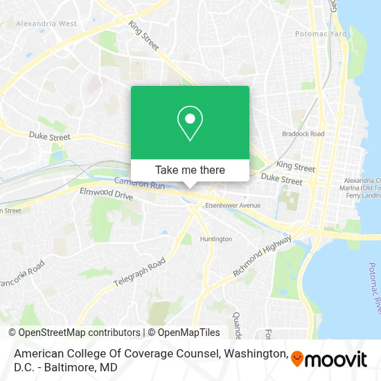 American College Of Coverage Counsel map