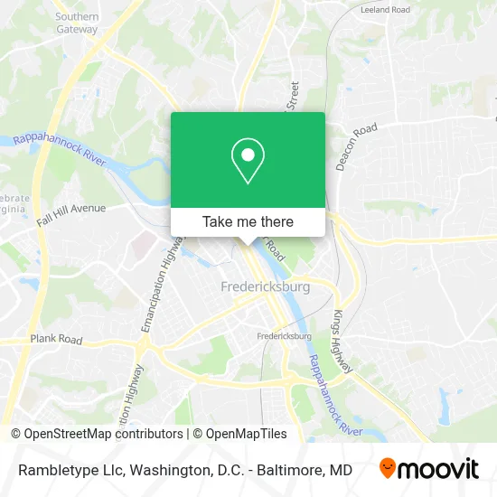 Rambletype Llc map