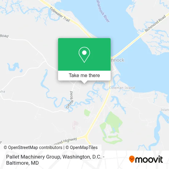 Pallet Machinery Group map