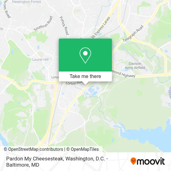 Pardon My Cheesesteak map