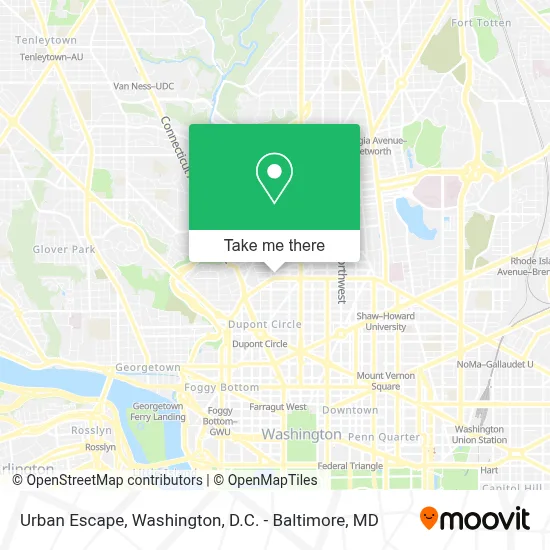 Urban Escape map