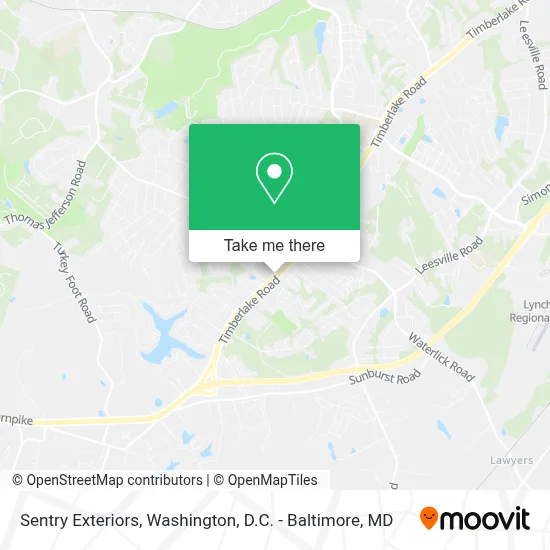 Sentry Exteriors map
