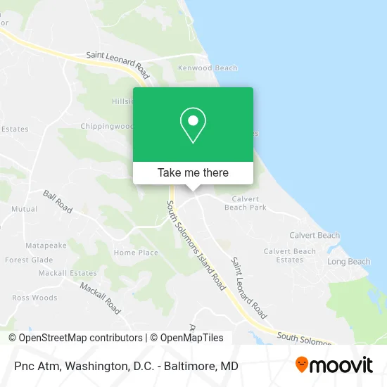 Pnc Atm map