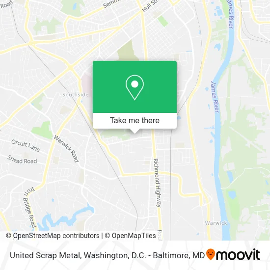 United Scrap Metal map