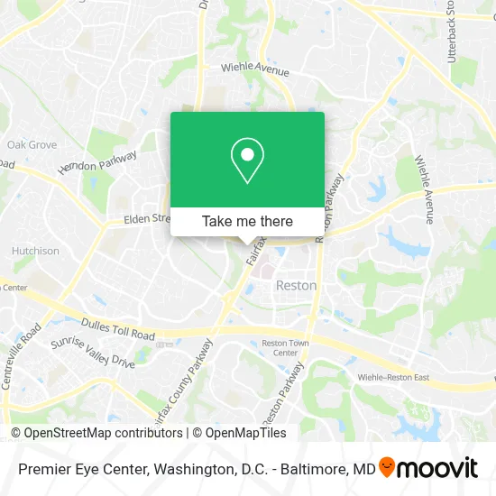 Premier Eye Center map