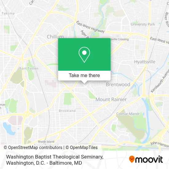 Washington Baptist Theological Seminary map