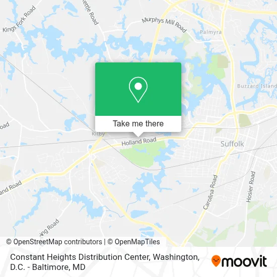Constant Heights Distribution Center map