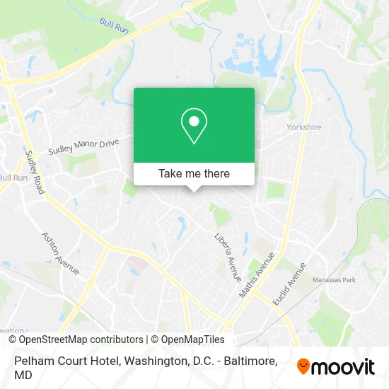 Pelham Court Hotel map