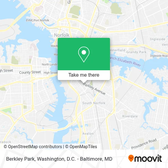 Berkley Park map