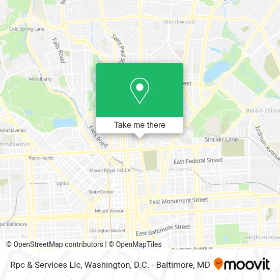 Rpc & Services Llc map