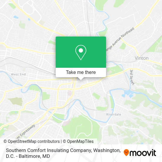 Southern Comfort Insulating Company map