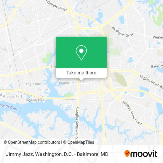 Jimmy Jazz map