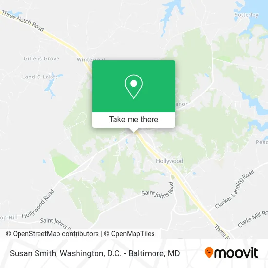 Susan Smith map