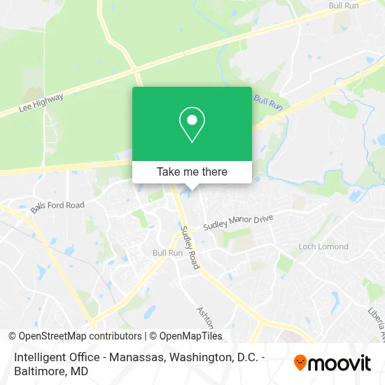 Intelligent Office - Manassas map