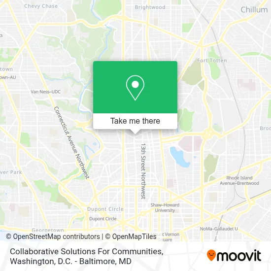 Collaborative Solutions For Communities map