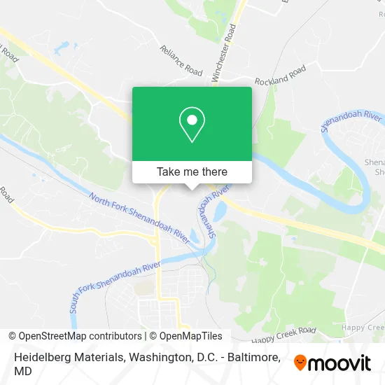 Heidelberg Materials map