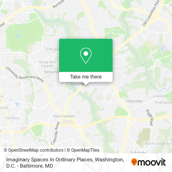 Imaginary Spaces In Ordinary Places map