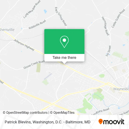 Patrick Blevins map