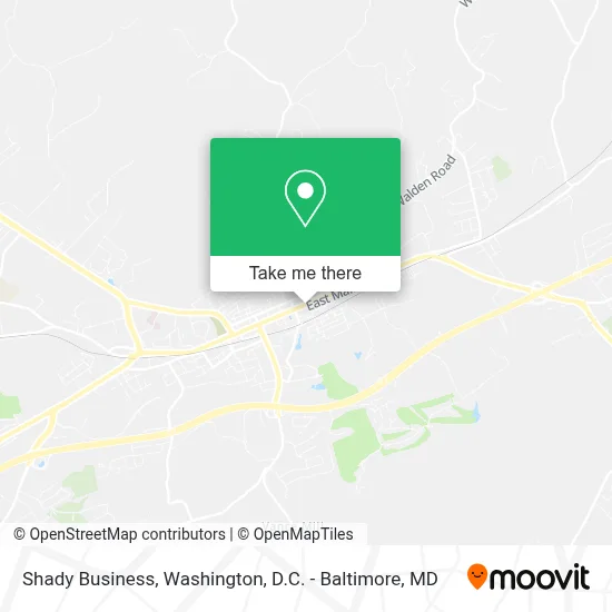 Shady Business map