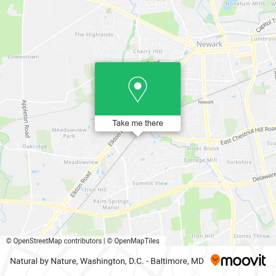 Natural by Nature map