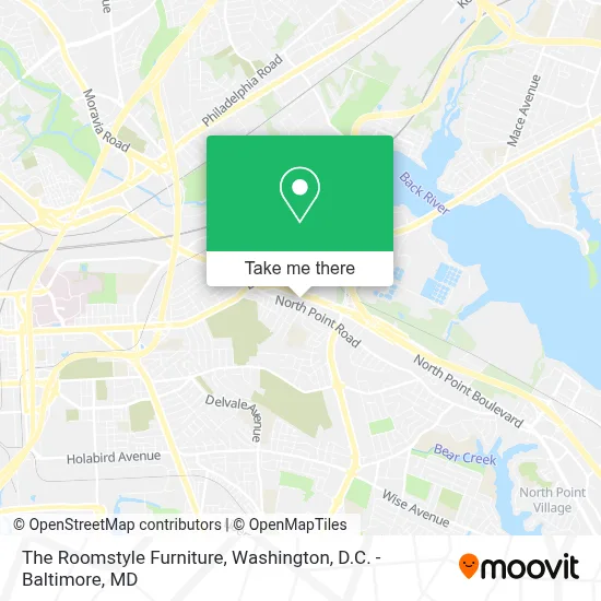 The Roomstyle Furniture map