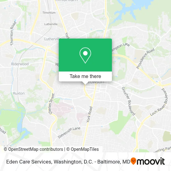 Eden Care Services map