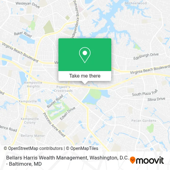 Bellars Harris Wealth Management map