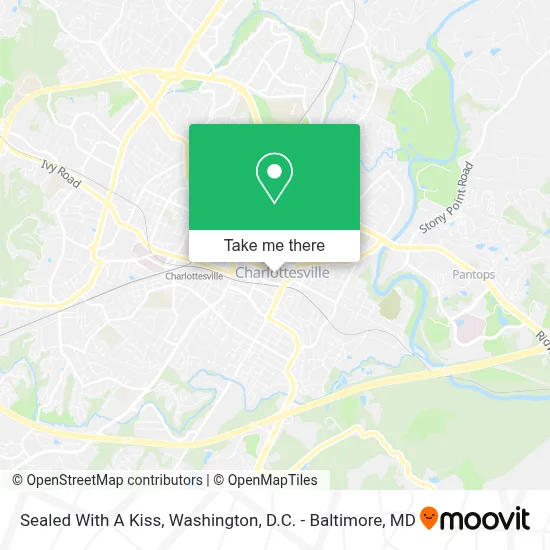 Sealed With A Kiss map
