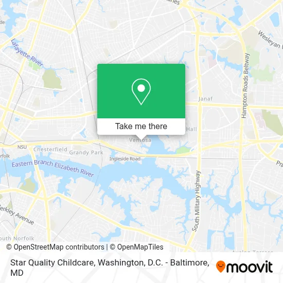 Star Quality Childcare map