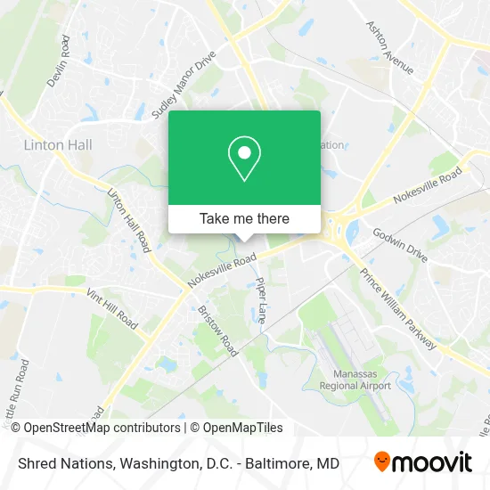 Shred Nations map