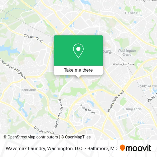 Wavemax Laundry map