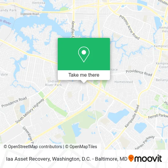 Iaa Asset Recovery map