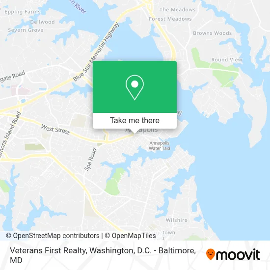 Veterans First Realty map