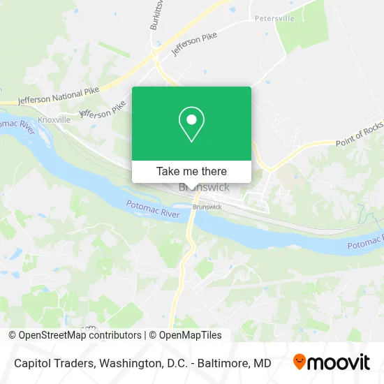Capitol Traders map