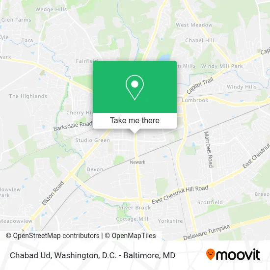 Chabad Ud map