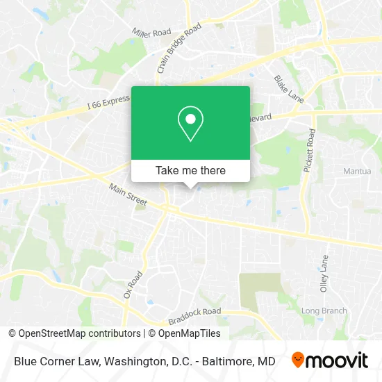 Blue Corner Law map