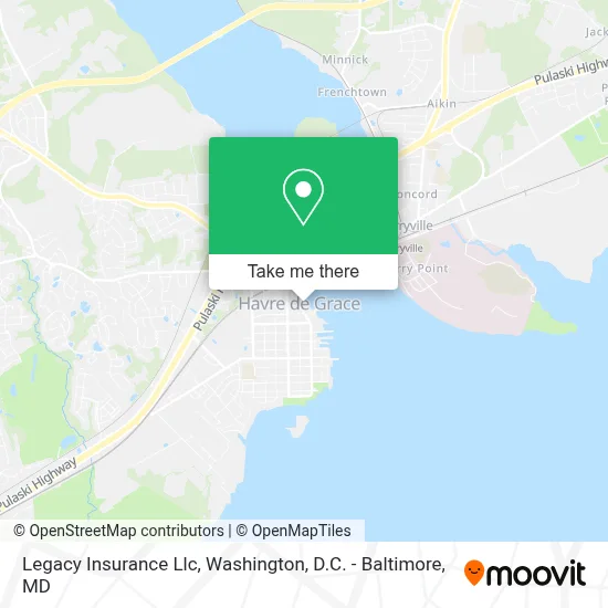 Legacy Insurance Llc map