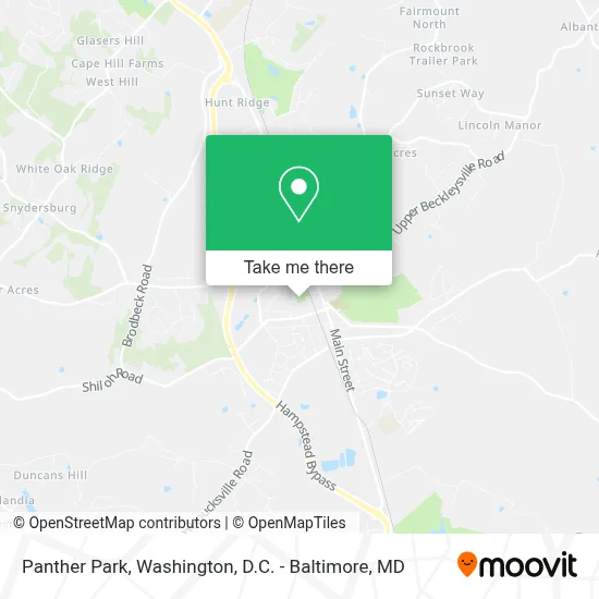 Panther Park map
