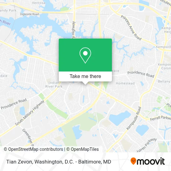 Tian Zevon map