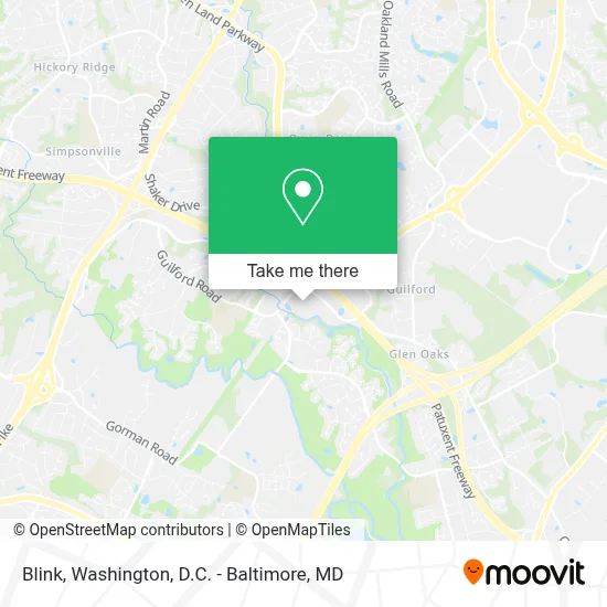 Blink map