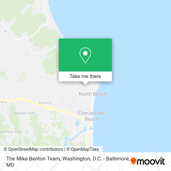 The Mike Benton Team map