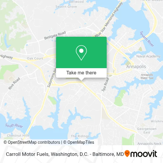 Carroll Motor Fuels map