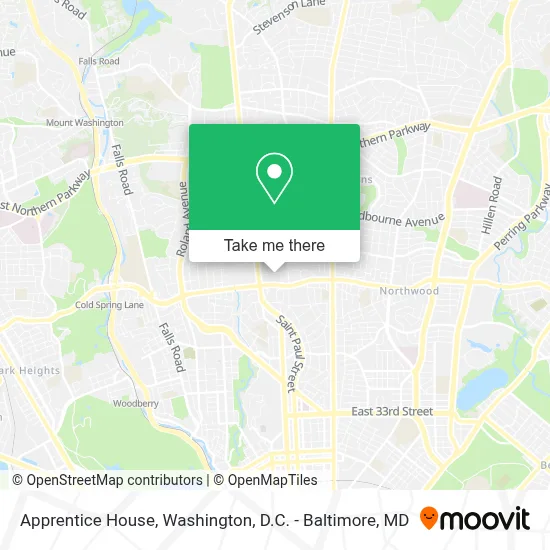 Apprentice House map
