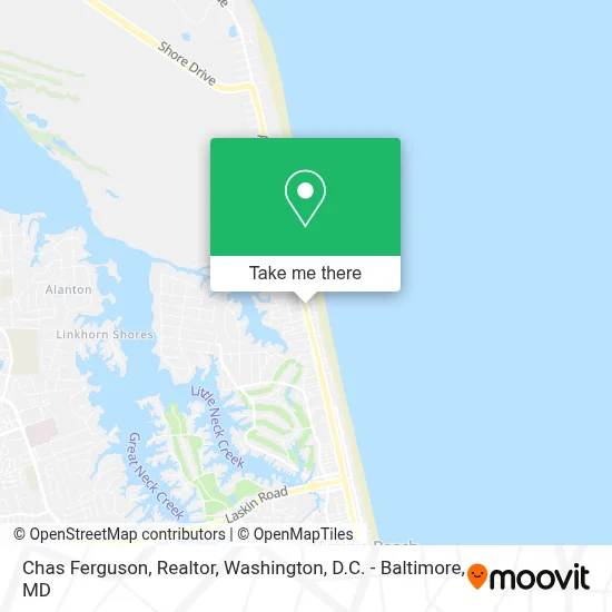 Chas Ferguson, Realtor map