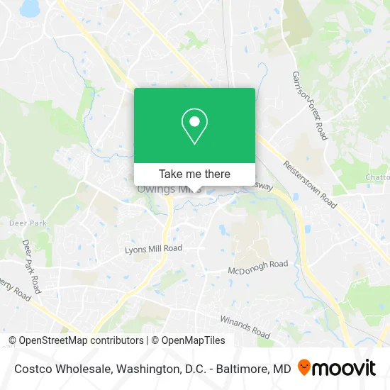 Costco Wholesale map