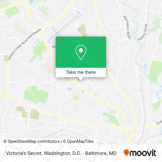 Victoria's Secret map