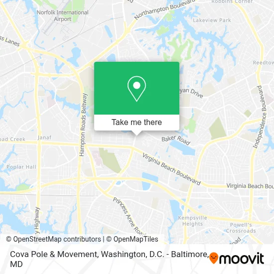 Cova Pole & Movement map